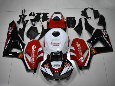 2012-2016 White Red Glossy Black Santander Honda CBR1000RR Motorcycle Fairings Australia