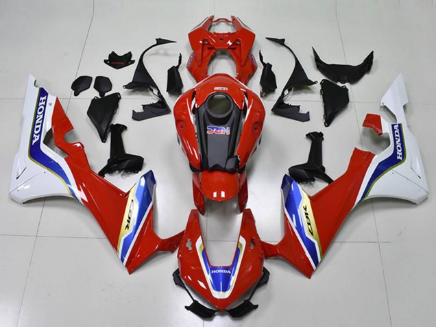 2017-2023 White Red Blue HRC Honda CBR1000RR Motorcycle Fairing Australia