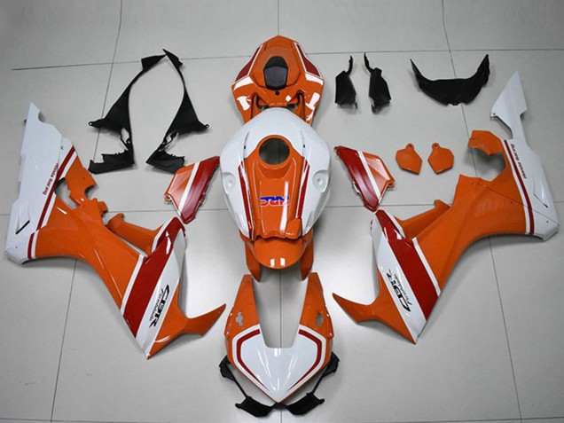 2017-2023 White Orange Red HRC Honda CBR1000RR Motorcycle Fairings Australia