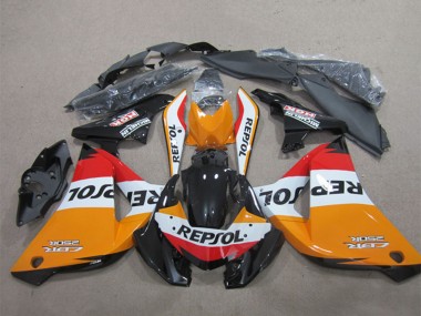 2011-2016 Orange White Red Glossy Black Repsol Honda CBR125R Motorcycle Fairings Australia