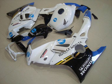 1995-1996 White Blue Glossy Black Konica Minolta Honda CBR600 F3 Motorcycle Fairings Australia
