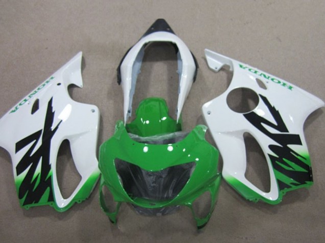1999-2000 White Green Honda CBR600 F4 Motorcycle Fairings Australia