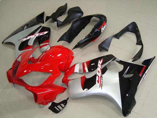 2004-2007 Silver Red Glossy Black Honda CBR600 F4i Abs Motorcycle Fairings Australia