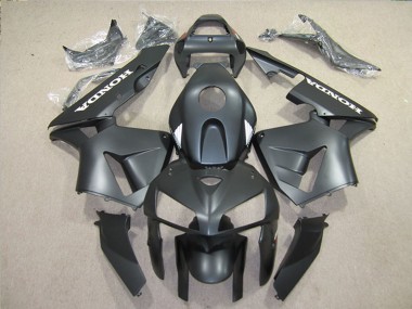 2005-2006 Matte Black Honda CBR600RR Motorcycle Fairings Kits Australia