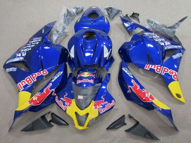 2009-2012 Blue Yellow Red Bull Honda CBR600RR Motorcycle Fairings Australia