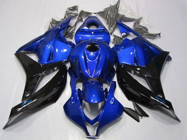 2009-2012 Blue Glossy Black Honda CBR600RR Motorcycle Fairings Australia