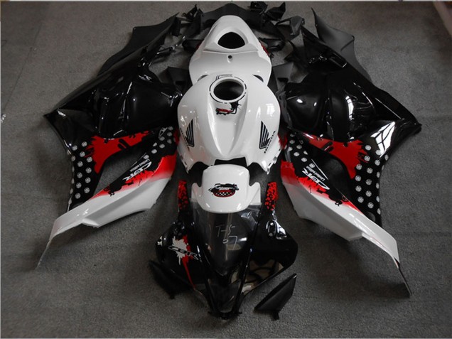 2009-2012 White Red Glossy Black Honda CBR600RR Bike Fairings Australia