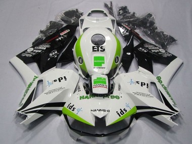 2013-2023 White Green Glossy Black Hannspree ETS Honda CBR600RR Motorcycle Fairings Australia
