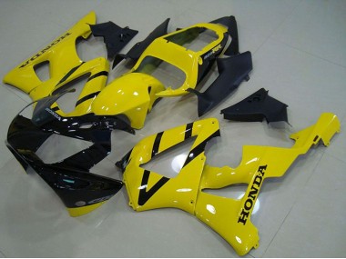 2000-2001 Yellow Glossy Black Honda CBR900RR 929 Motorcycle Fairing Australia