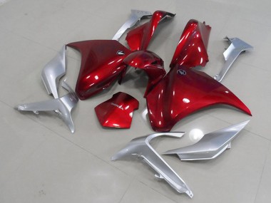 2010-2014 Silver Red Honda VFR 1200 Motorcycle Fairings Australia