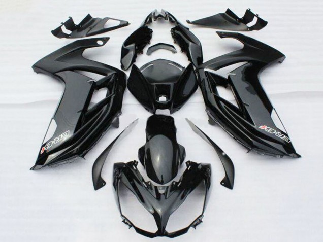 2012-2014 Glossy Black with Decal Kawasaki ER6F Motorcycle Fairings Australia