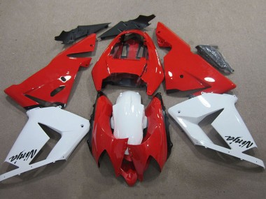 2004-2005 Red White Ninja Kawasaki ZX10R Motorcycle Fairings Australia