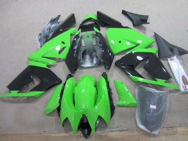 2004-2005 Black Green Kawasaki ZX10R Motorcycle Fairings Australia