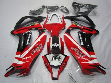 2011-2015 White Red Black Pedercini Kawasaki ZX10R Motorcycle Fairings Australia