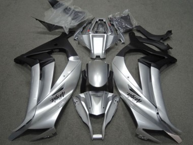 2011-2015 Silver Matte Black Kawasaki ZX10R Motorcycle Fairings Australia