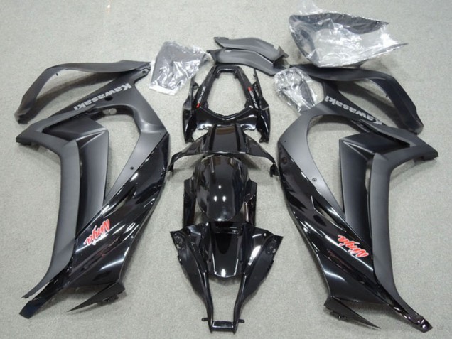 2011-2015 Glossy Black Matte Black Red Ninja Kawasaki ZX10R Motorcycle Fairings Australia
