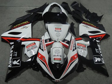 2005-2006 White Black Red Rizoma Playboy Kawasaki ZX6R Motorcycle Fairings Australia