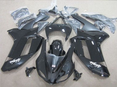 2007-2008 Black Ninja Kawasaki ZX6R Motorcycle Fairings Australia