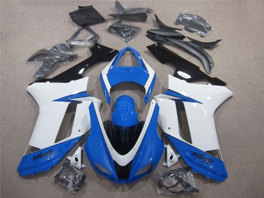 2007-2008 Black Kawasaki ZX6R Motorcycle Fairing Kits Australia