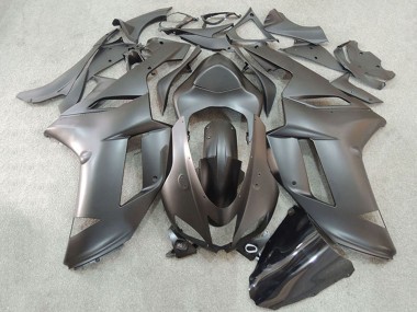 2007-2008 Black Kawasaki ZX6R Motorcycle Fairing Australia