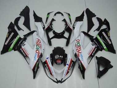 2013-2018 White Green Black Red Rapid Kawasaki ZX6R Motorcycle Fairings Australia