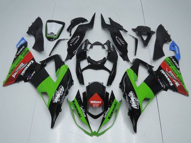 2013-2018 Glossy Black Green Red Blue Motocard Kawasaki ZX6R Motorcycle Fairings Australia