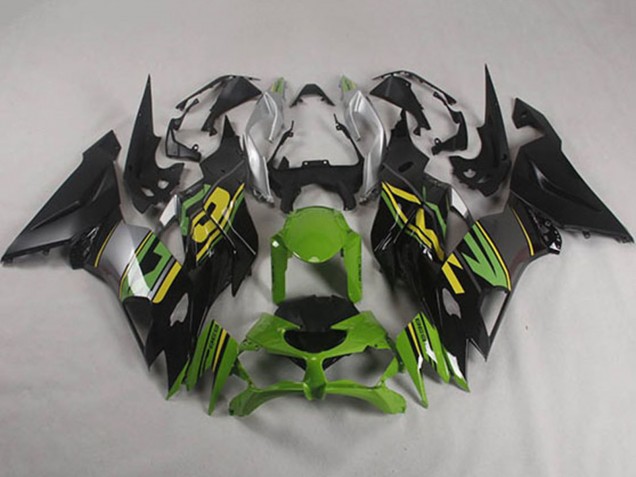 2019-2022 Green Yellow Silver Matte Black Kawasaki ZX6R Motorcycle Fairings Australia