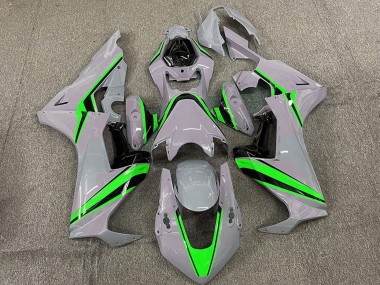 2017-2023 Nardo Grey with Green Stripe Honda CBR1000RR Motorcycle Fairings Australia