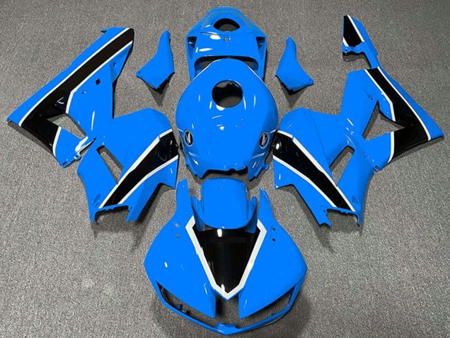2013-2023 Light Blue White Glossy Black Honda CBR600RR Motorcycle Fairings Australia