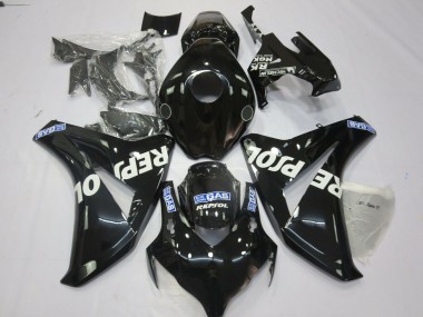 2008-2011 Glossy Black Blue White Repsol Honda CBR1000RR Motorcycle Fairings Australia