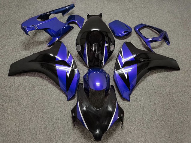 2008-2011 Blue Glossy Black Honda CBR1000RR Motorcycle Fairing Australia