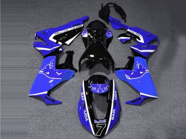 2017-2023 Blue White Glossy Black Bull Honda CBR1000RR Motorcycle Fairings Australia