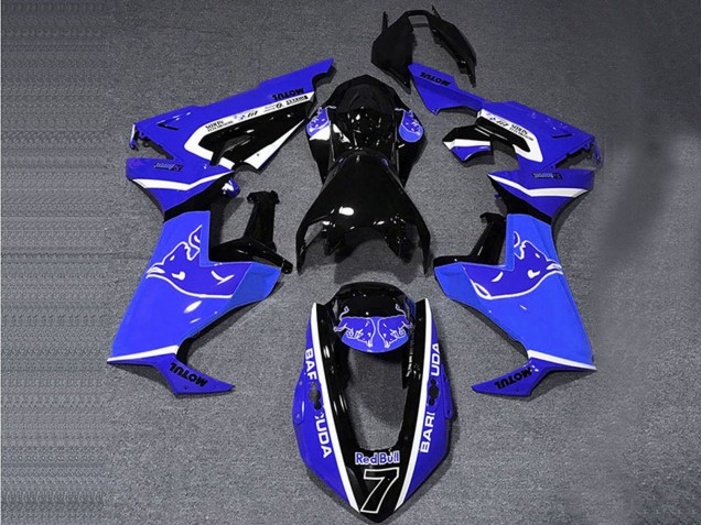 2017-2023 Blue White Glossy Black Bull Honda CBR1000RR Motorcycle Fairings Australia