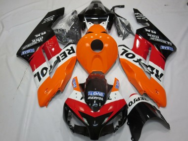 2004-2005 Orange White Red Glossy Black Repsol Honda CBR1000RR Motorcycle Fairings Kit Australia