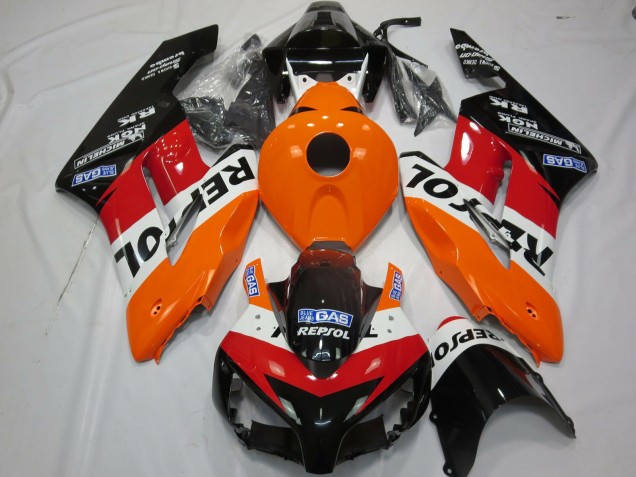 2004-2005 Orange White Red Glossy Black Repsol Honda CBR1000RR Motorcycle Fairings Kit Australia