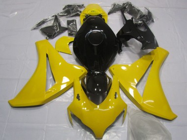 2008-2011 Yellow Glossy Black Honda CBR1000RR Motorcycle Fairing Australia