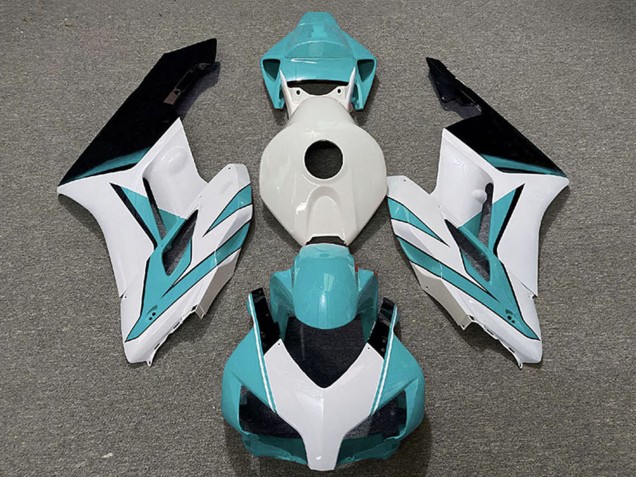 2004-2005 White Cyan Blue Glossy Black Honda CBR1000RR Motorcycle Fairings Australia