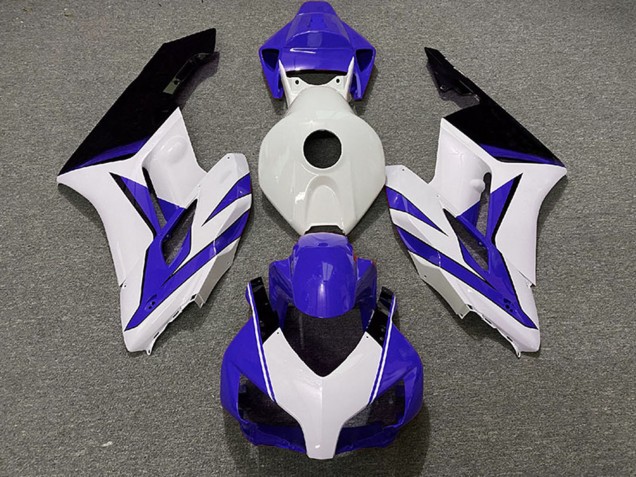 2004-2005 White Blue Glossy Black Honda CBR1000RR Motorcycle Fairings Australia