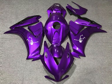 2012-2016 Deep Purple Glossy Black Honda CBR1000RR Motorcycle Fairings Australia
