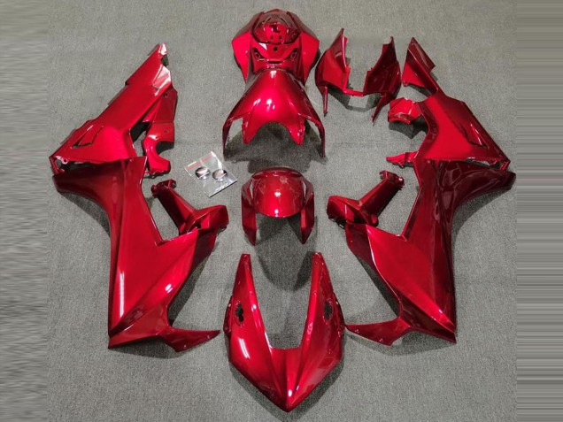 2017-2023 Deep Red Honda CBR1000RR Motorcycle Fairings Australia