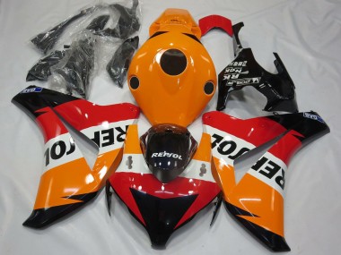 2008-2011 Orange White Red Glossy Black Repsol Honda CBR1000RR Motorcycle Fairing Kits Australia