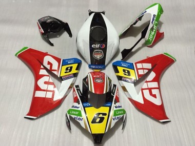 2008-2011 White Red Yellow Green Black Givi 6 Honda CBR1000RR Motorcycle Fairings Australia