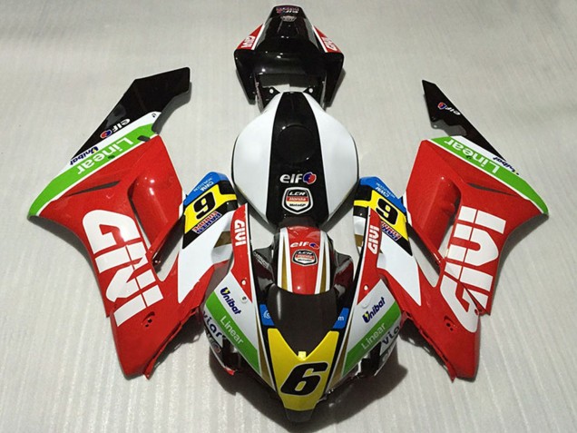 2004-2005 White Red Green Yellow Glossy Black Givi 6 Honda CBR1000RR Motorcycle Fairings Australia