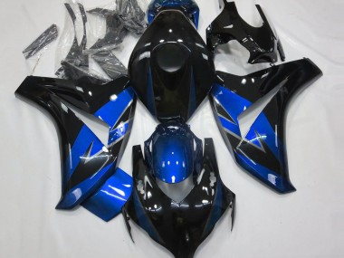 2008-2011 Blue Glossy Black Honda CBR1000RR Motorcycle Fairings Australia