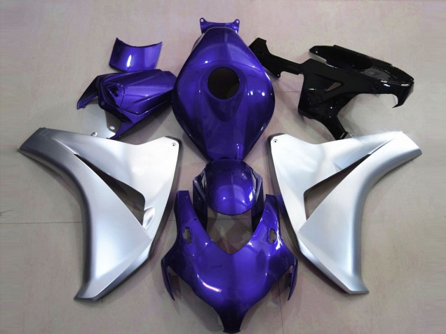 2008-2011 Silver Blue Honda CBR1000RR Motorcycle Fairings Australia
