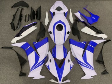 2012-2016 White Blue Honda CBR1000RR Motorcycle Fairings Australia