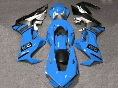 2017-2023 Blue White Silver Glossy Black DSI Honda CBR1000RR Motorcycle Fairings Australia