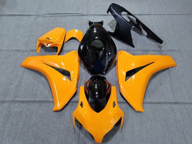 2008-2011 Glossy Orange Glossy Black Honda CBR1000RR Motorcycle Fairings Australia