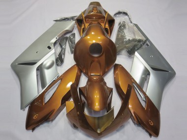 2004-2005 Silver Gold Honda CBR1000RR Motorcycle Fairings Australia