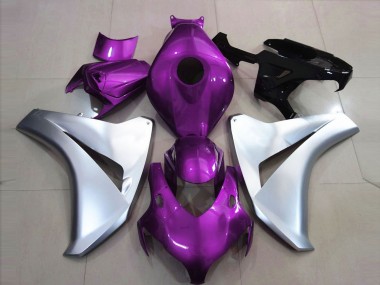 2008-2011 Silver Purple Honda CBR1000RR Motorcycle Fairings Australia